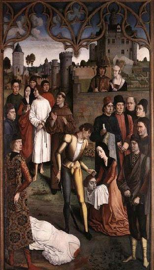Dieric Bouts The Execution of the Innocent Count France oil painting art